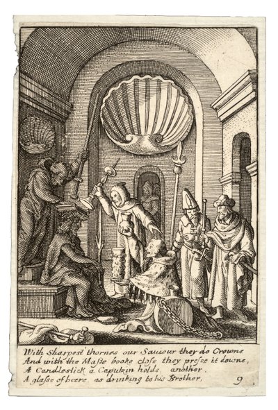 The Mocking by Wenceslaus Hollar